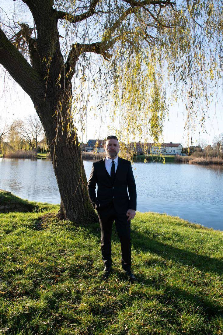 David Focke am Seeufer
